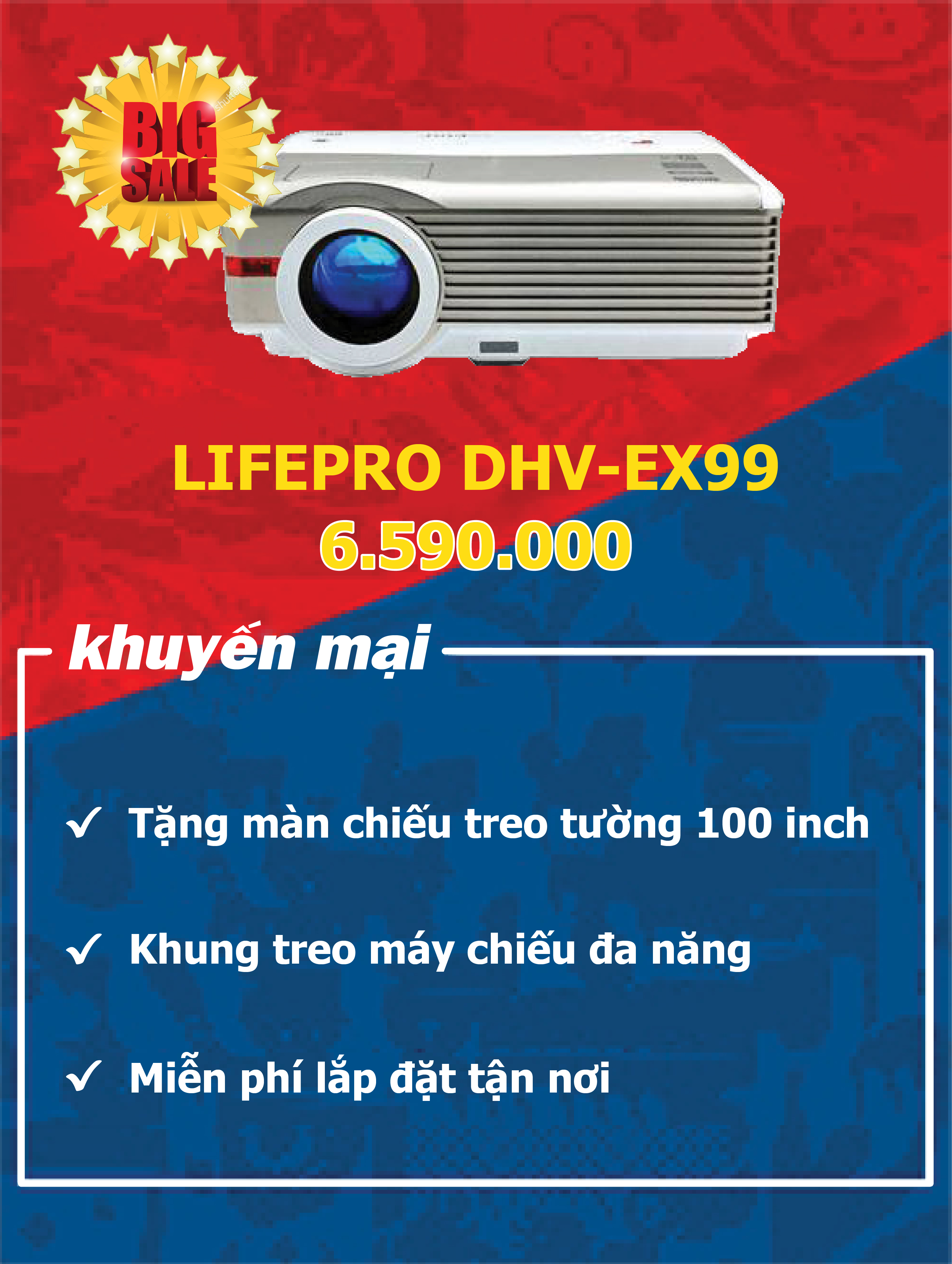 Trọn bộ Lifepro DHV EX99